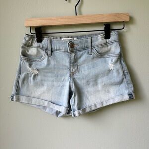 Abercrombie Kids Mid Rise Midi Shorts, size 11/12